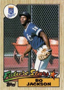 1987 topps bo jackson